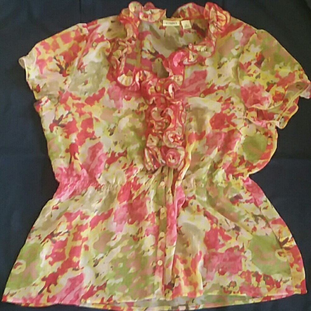 Women's button down top size XL
